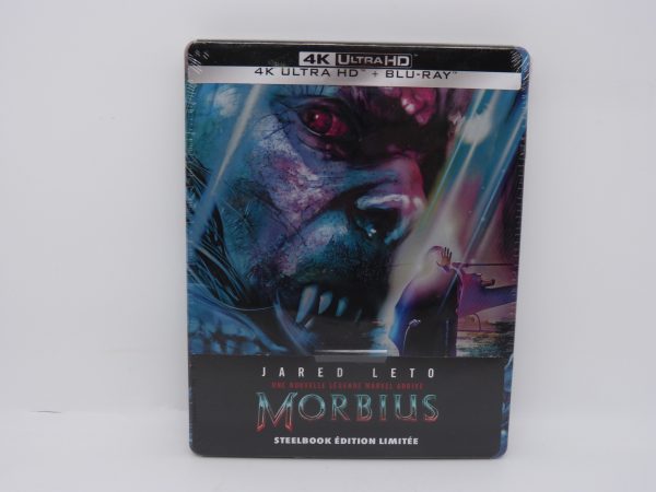 Bluray Morbius steelbook edition limitée 4k ultra hd NEUF