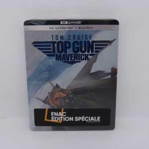 Bluray Top gun maverick fnac edition spéciale steelbook 4k ultra hd NEUF