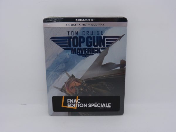 Bluray Top gun maverick fnac edition spéciale steelbook 4k ultra hd NEUF