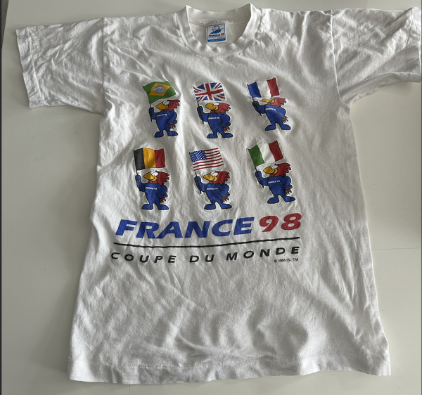 Tee shirt Footix Coupe du monde France 98 taille M