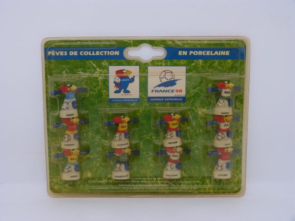 Fèves de collection en porcelaine Football France 98 jamais ouvert