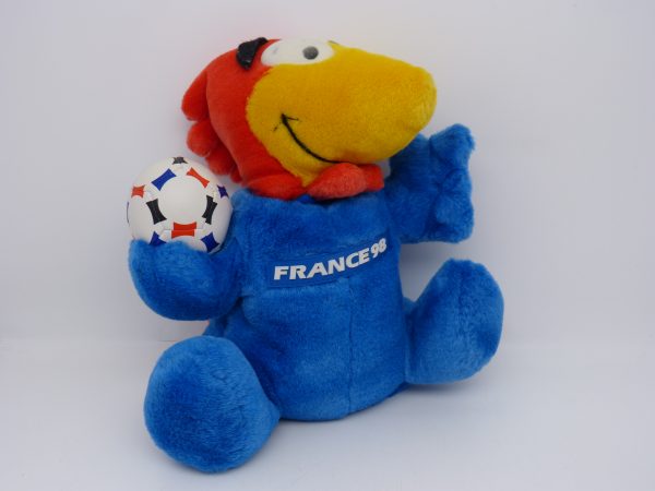 Peluche Coupe du monde France 98 Footix Sonore (pile HS)