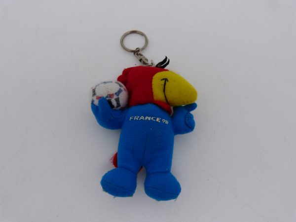 Porte clé peluche Footix Coupe du monde France 98