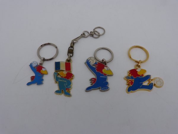 4 Portes clé Footix Coupe du monde France 98
