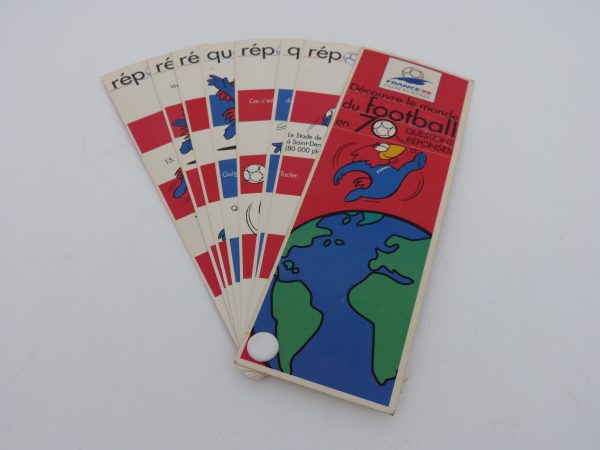 Découvre le monde du football en 70 questions réponses Footix France 98 coupe du monde