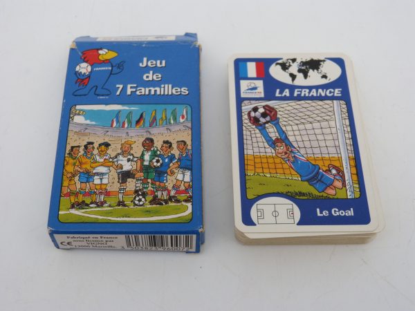 Jeu de 7 familles Footix Coupe du monde France 98