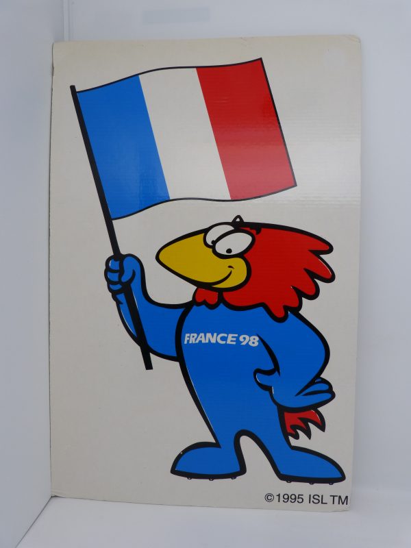 Affiche recto verso Footix Coupe du monde France 98