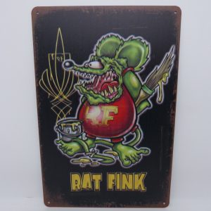 Plaque émaillée NEUVE Rat Fink