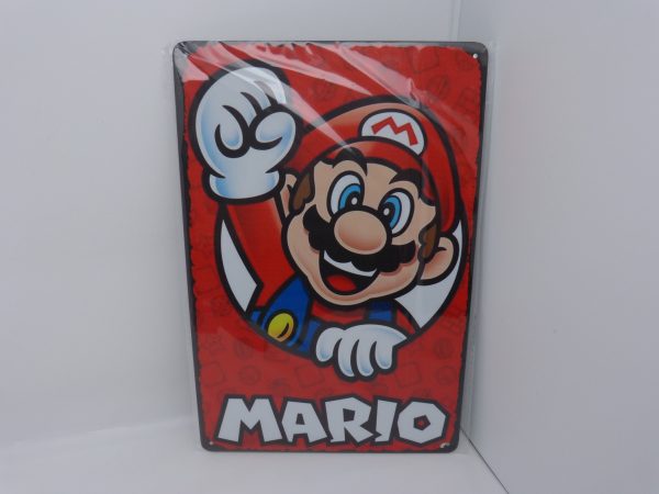 Plaque émaillée NEUVE Mario