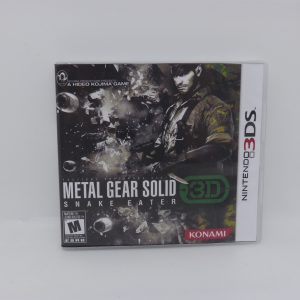 Metal gear solid snake eater 3D jaquette réimprimée