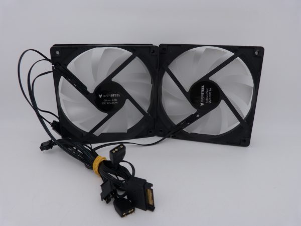 2 ventilateurs Oversteel 120mm FAN