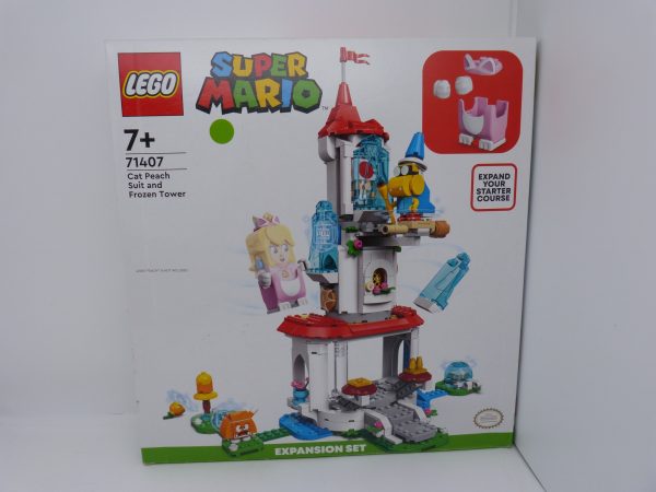 Lego Super Mario Cat Peach Suit and frozen tower 71407 NEUF