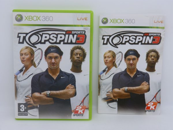 Top spin 3 avec notice