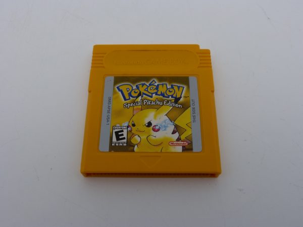 Pokémon jaune special pokémon edition pile de sauvegarde neuve bon
