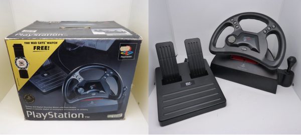 Volant Playstation 1 PS1 mad catz SLEH-0005