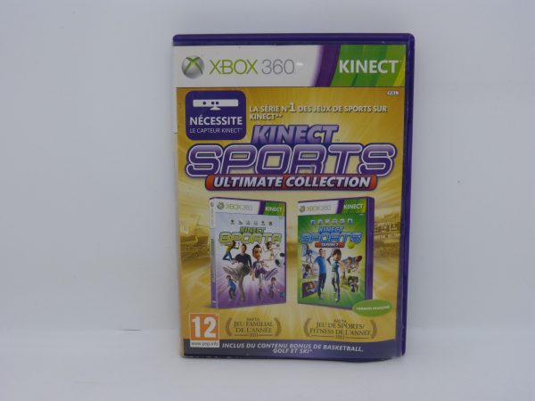 Kinect sports ultimate collection 1 et 2 boitier cassé
