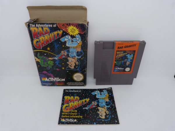 The adventures of Rad gravity avec notice sans cale