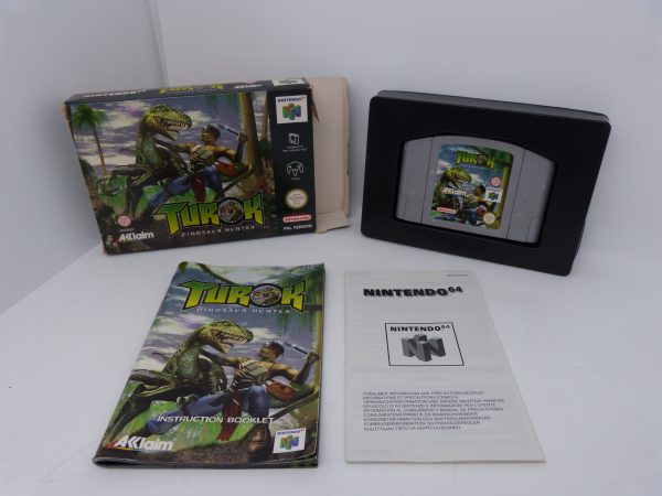 Turok dinosaur hunter avec notice en boite