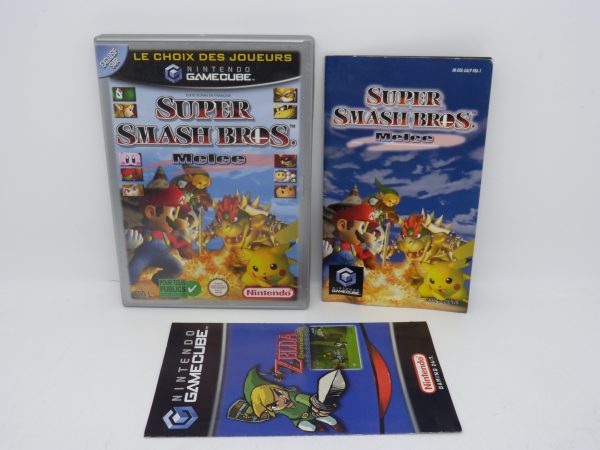 Super smash bros melee avec notice