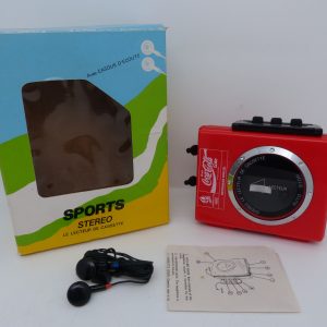Walkman coca cola albertville 92 sans sa boite avec notice