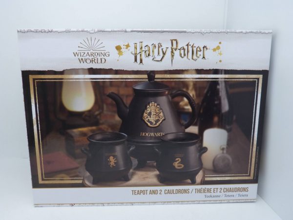 Théière et 2 chaudrons Harry Potter NEUFS