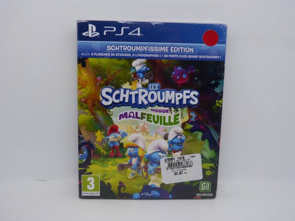 Les schtroumpfs mission malfeuille Schtroumpfissime edition NEUF