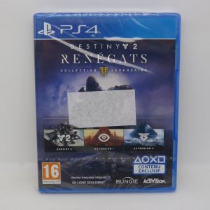 Destiny 2 rénégats collection légendaire NEUF