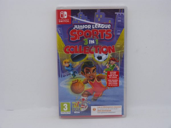 Junior league sports 3 in 1 collection CODE UNIQUE, NEUF