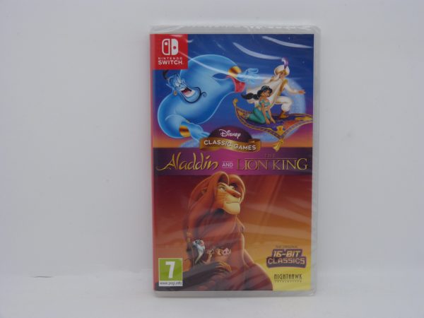 Disney classic games aladdin and the lion king NEUF