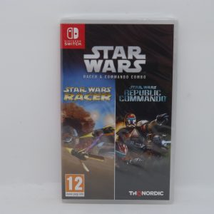 Star wars racer and commando combo NEUF