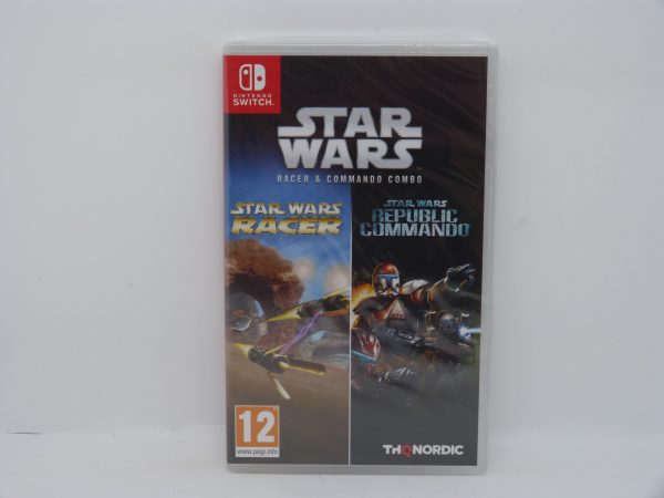 Star wars racer and commando combo NEUF