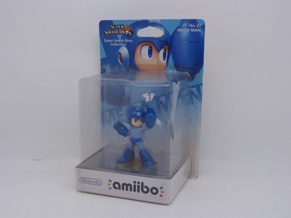 Amiibo Super smash bros collection 27 Mega man boite cassée