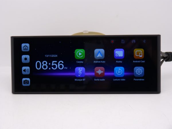 Lamto portable autoradio carplay android auto sans fil avec dashcam avant 4K du 29/4/24 garantie 2 ans