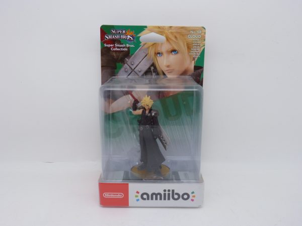 Amiibo super smash bros 58 cloud joueur 2