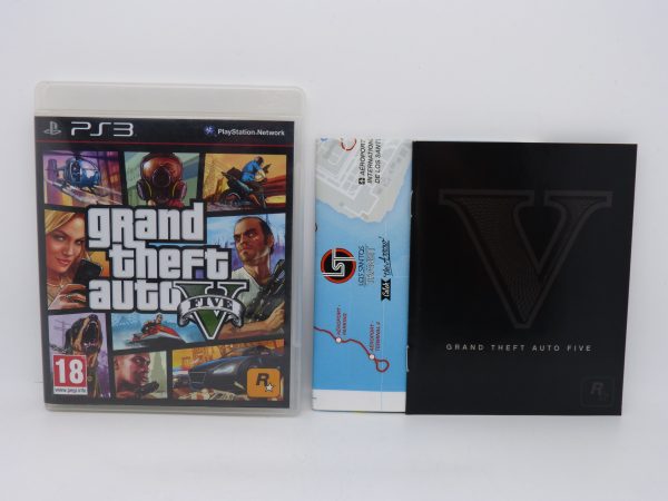 GTA 5 Grand Theft Auto V avec notice et carte