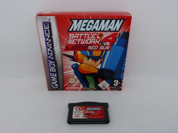 Mega man Megaman battle network red sun 4 en boite sans notice