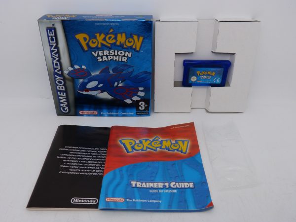 Pokémon version saphir en boite avec notice