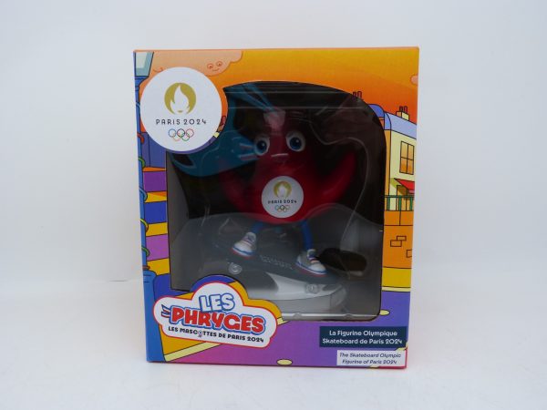 Figurine Paris 2024 Les Phryges Skateboard NEUVE