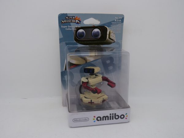 Amiibo Super smash bros N 54 R.O.B. ROB boite un peu abimée