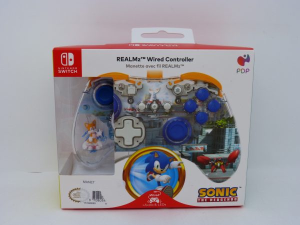Manette Switch Realmz filaire PDP Sonic NEUVE