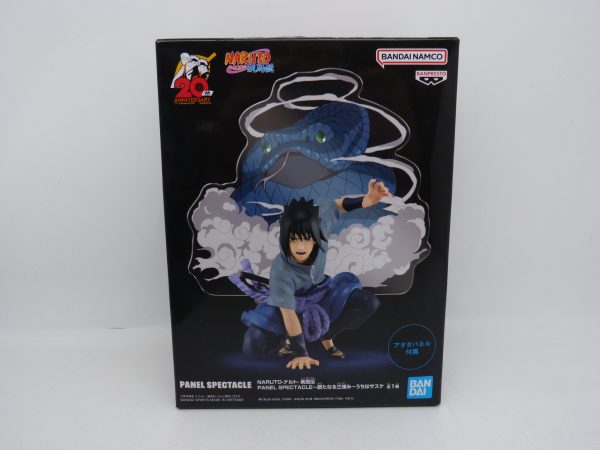 Figurine Naruto Shippuden Sasuke Uchiha Panel Spectacle NEUVE