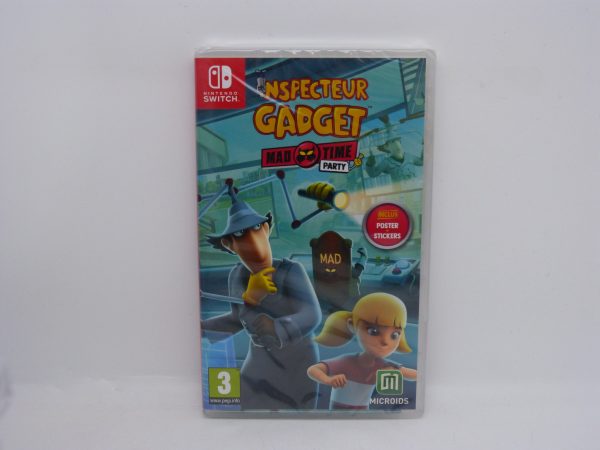 Inspecteur gadget mad time party NEUF