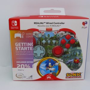 Manette Switch Realmz filaire PDP Sonic NEUVE