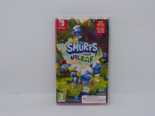 The smurfs les schtroumpfs mission malfeuille NEUF Code unique