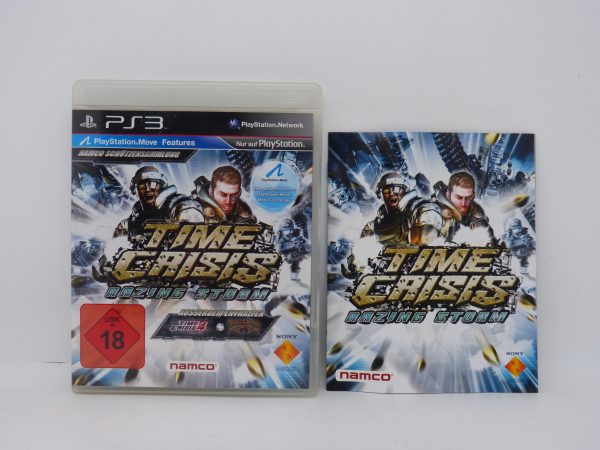 Time crisis razing storm jaquette allemande