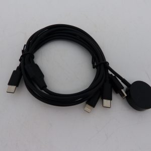 Câble 4 fonctions NEUF apple watch, lightning, type C, micro usb