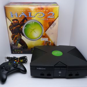 Console xbox en boite pack halo 2 sans jeu