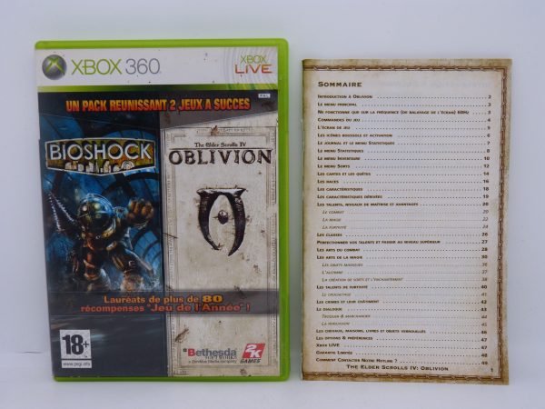 Bioshock & the elder scrolls IV oblivion