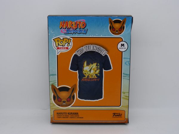 Tee shirt Naruto shippuden Pop tees Naruto kurama taille M NEUF