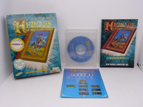 Heroes of might and magic bog box jeu pc